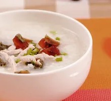 Char Siu Rice Porridge