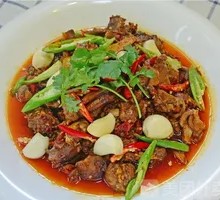 Young Ginger Stir-Fried Duck
