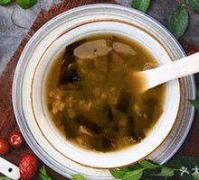 Kelp and Mung Bean Porridge