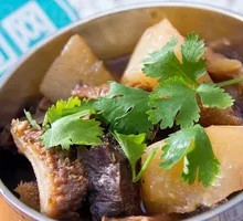 Braised Beef Offal with Radish