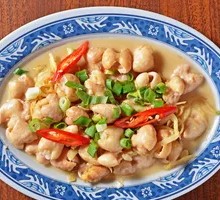 Stir-Fried Pig Intestine with Vegetables