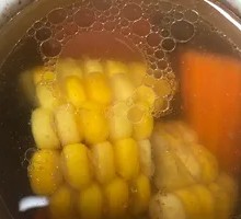 Corn and Carrot Stewed Pork Rib