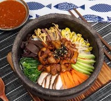 Fatty Intestine Stone Pot Rice