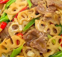 Lotus Root Stir-Fried with Pork