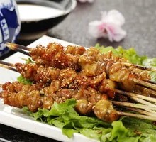 Grilled Intestine Skewers