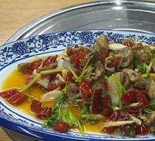 Spicy Pepper Pork Intestines