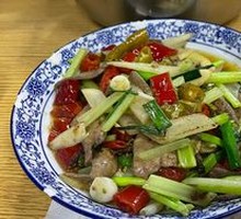 Sichuan-style Pickled Pepper Pork Liver
