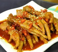 Spicy Chicken Feet in Sauce