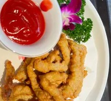 Golden Crispy Pork Strips