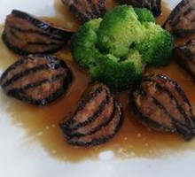 Braised Eggplant with Abalone Sauce