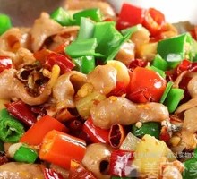 Spicy Pork Intestines Stir-fry