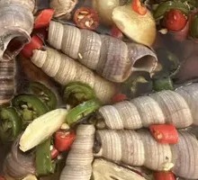 Spicy Drained Snail with Sauce