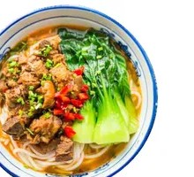 Honey Glazed Pork Rib Noodles