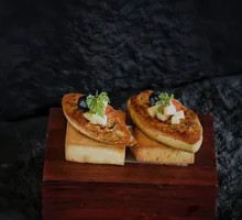French Pan-Seared 5A Goose Liver French Toast