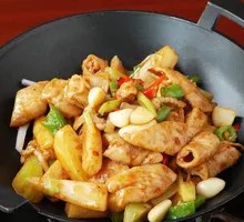 Spicy Pork Intestines Stir-fry