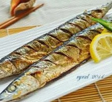 Grilled Saury