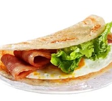 Bacon Hand-Torn Pancake