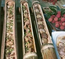Bamboo Tube Chicken with Red Dates