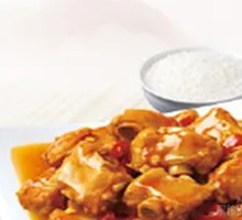 Spicy Pork Rib Rice