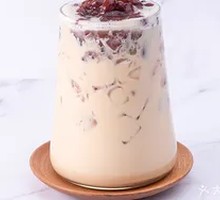 Milk Tea Red Bean Ice