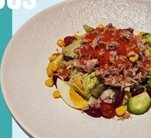 Tuna and Red Crab Roe Salad