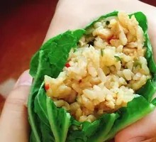 Chinese Cabbage Rice Wrap