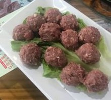 Hand-Beaten Donkey Meat Balls