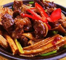 Braised Beef Shank with Dried Tofu Skin