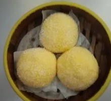 Snowflake Custard Bun