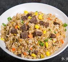 Egg and Beef Fried Rice