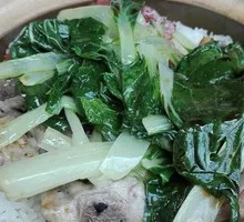 Salted Fish and Pork Rib Clay Pot Rice