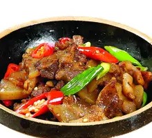 Stir-fried Beef with Skin