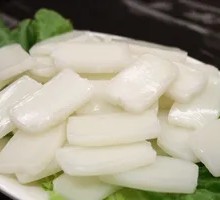 Stir-Fried Rice Cake with Side Dishes
