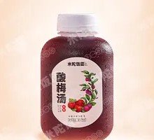 Old-fashioned Plum Syrup Drink