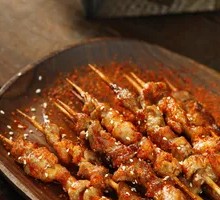 Fresh Grilled Lamb Skewers