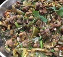 Steamed Turtle with Lotus Leaf