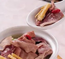 Pepper Stewed Pig's Trotter and Chicken Soup