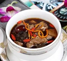 Black Chicken and American Ginseng Soup