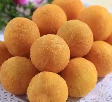 Sweet Heart Crispy Meatballs