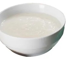 Plain Rice Porridge with Side Dishes
