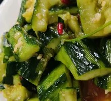 Knife-Pounded Organic Cucumber