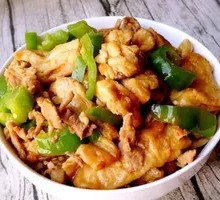 Fried Tofu and Pork Rice