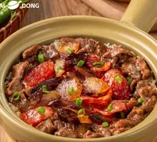 Lap Cheong and Beef Shank Baozi Rice