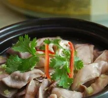 Pepper Pork Tripe Chicken Soup