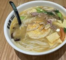 Golden Soup Three Delicacies Rice Noodles