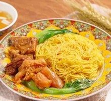 Beef Brisket and Beef Tendon Noodles