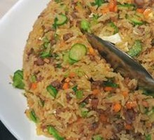 Beef Cubes Fried Rice with Eggs