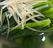 Salted Water Bok Choy
