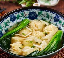 Fresh Shrimp Wonton Noodle Soup