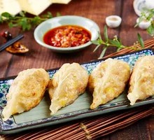Pan-Fried Corn Dumplings